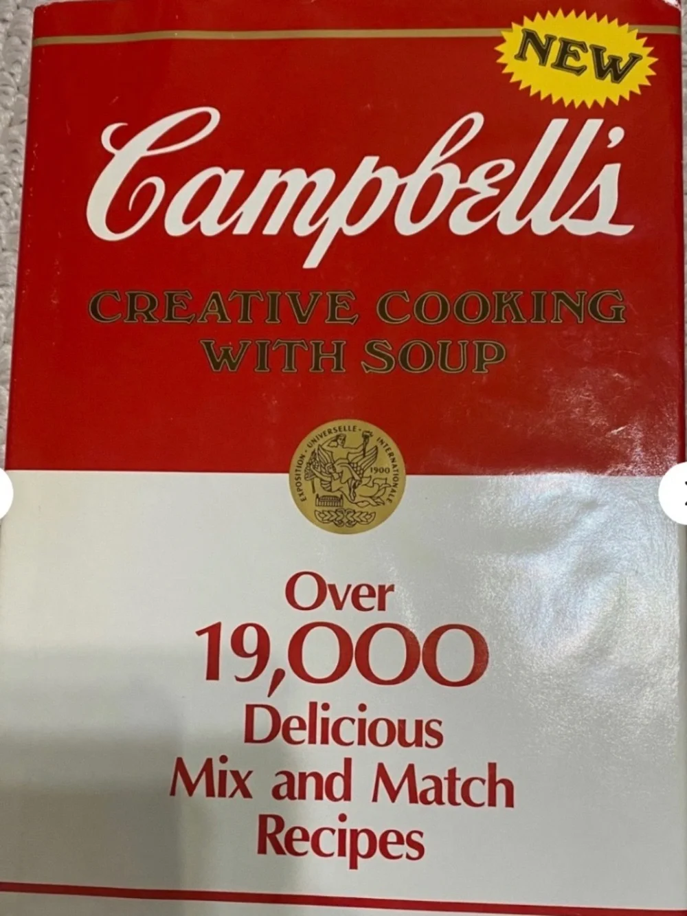 Campbell's Creative Cooking with Soup Cookbook by Campbell Soup Company Staff...